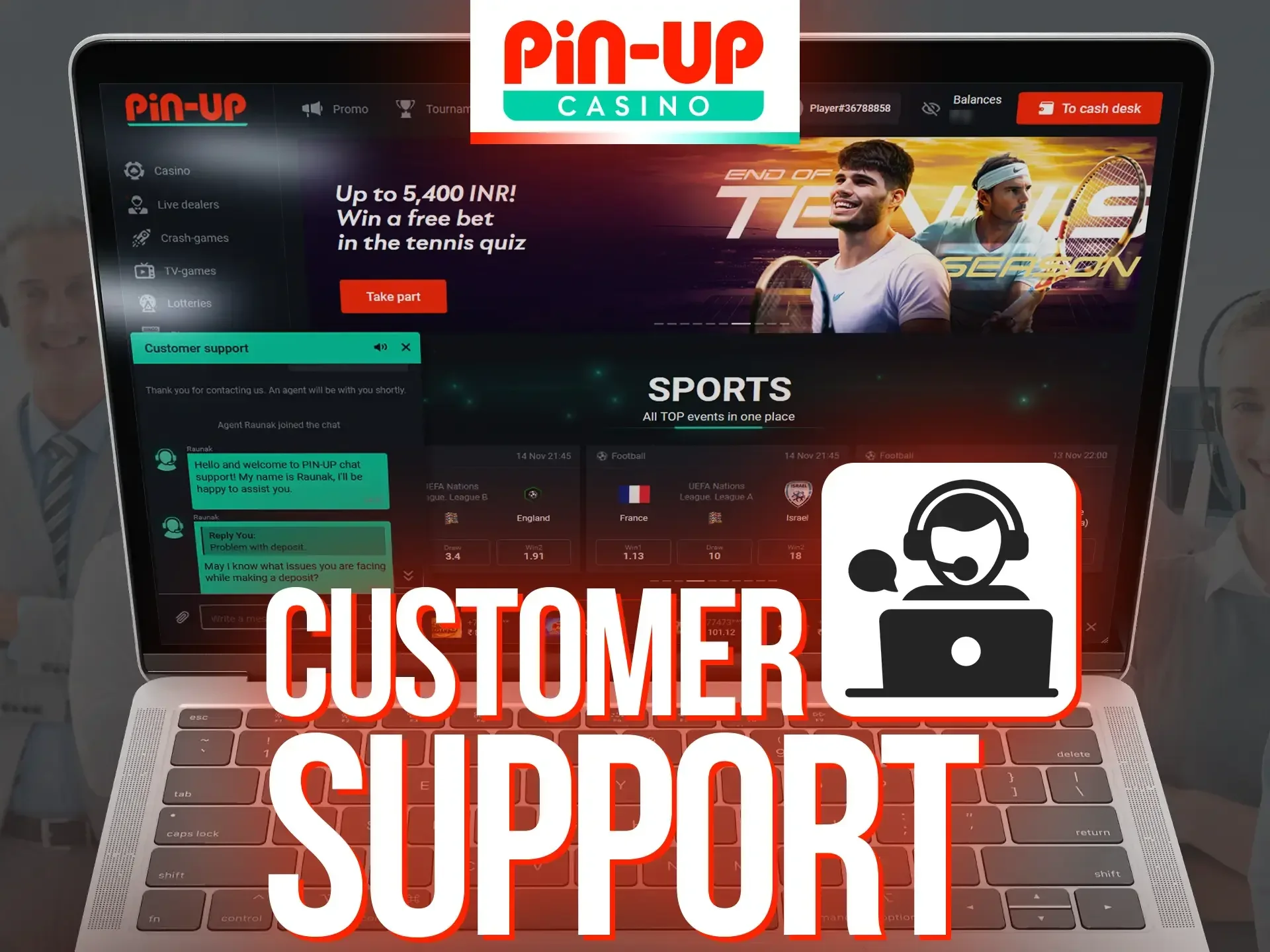 Pin-Up Casino offers excellent customer support.