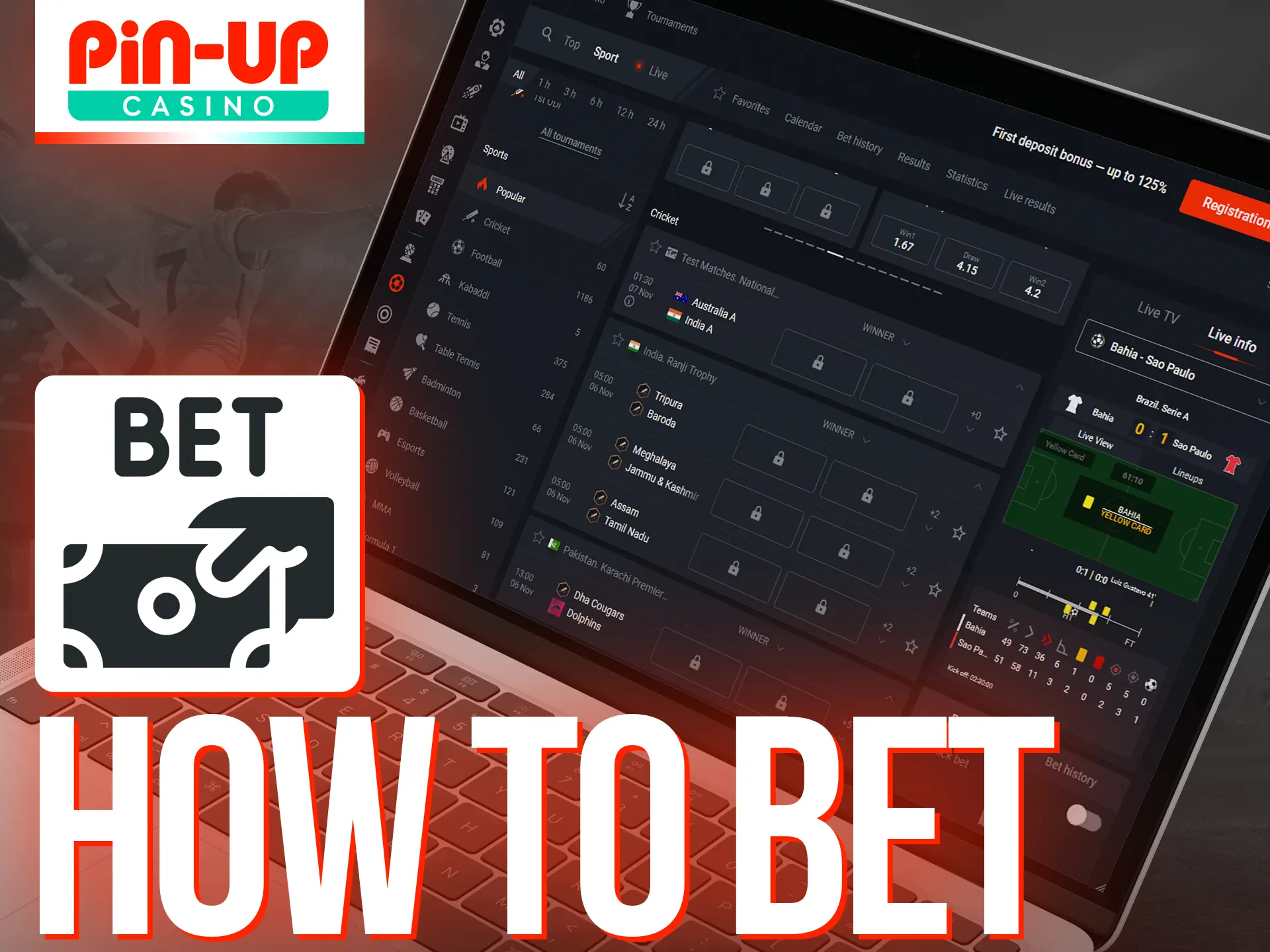 Make betting easy with Pin-Up.