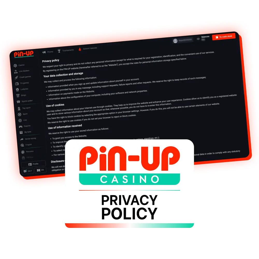 Pin-Up values your privacy and your personal information.