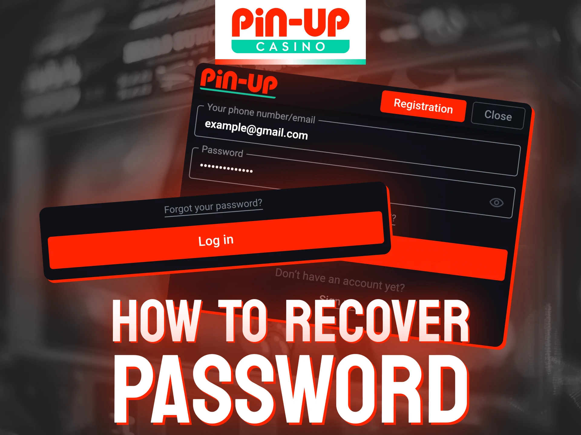 Find out how to recover your password on Pin-Up.
