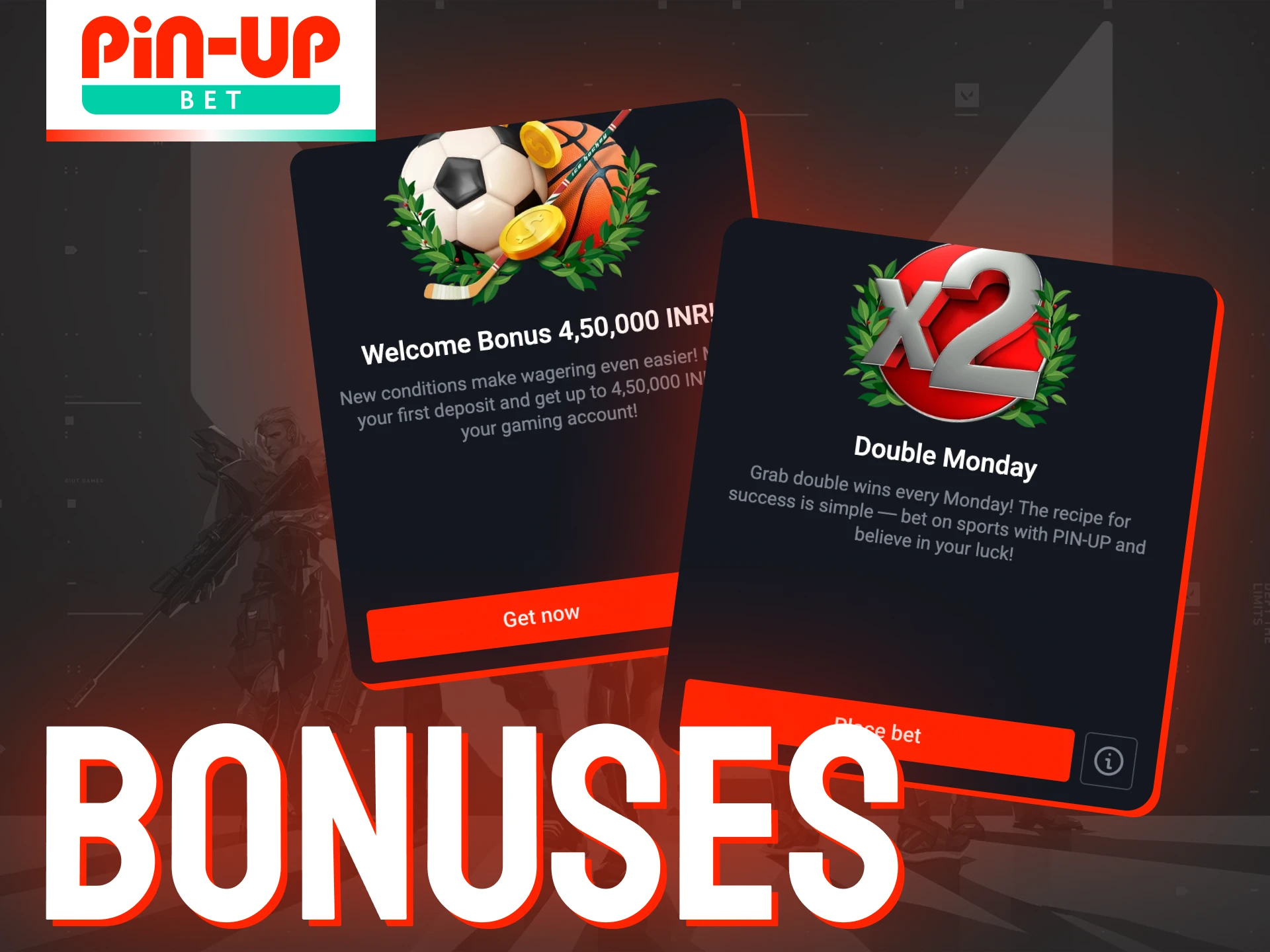 Pin-Up features profitable promotions for esports betting.