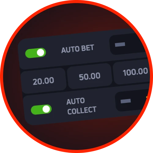 JetX game offers auto betting at Pin-Up casino.