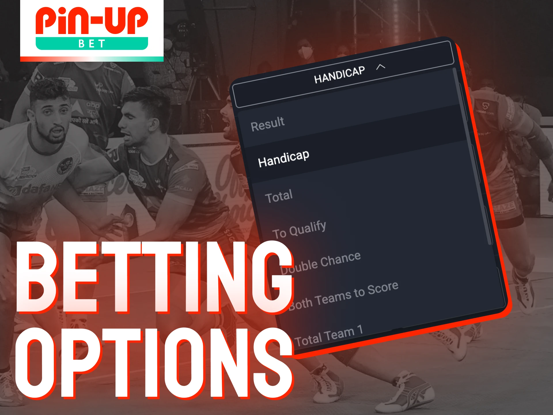 For kabaddi betting Pin-Up offers a wide range of options.