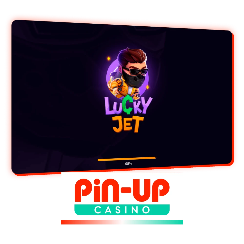 Play Pin-Up Lucky Jet game in Bangladesh.