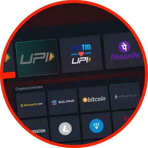 Withdraw from Pin-Up Casino using local payment methods.